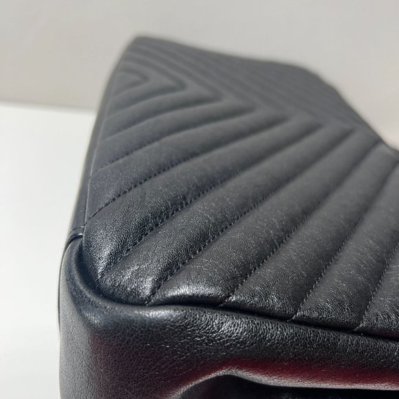 SOLD ON MERC YSL Yves Saint Laurent Large Matelasse Chevron College Bag - Picture 13 of 13